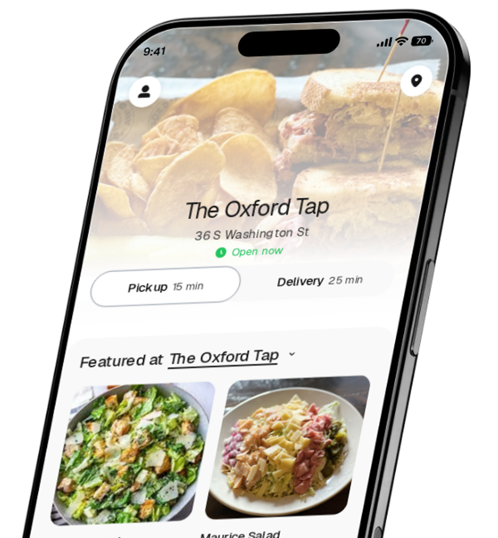 The Oxford Tap app preview